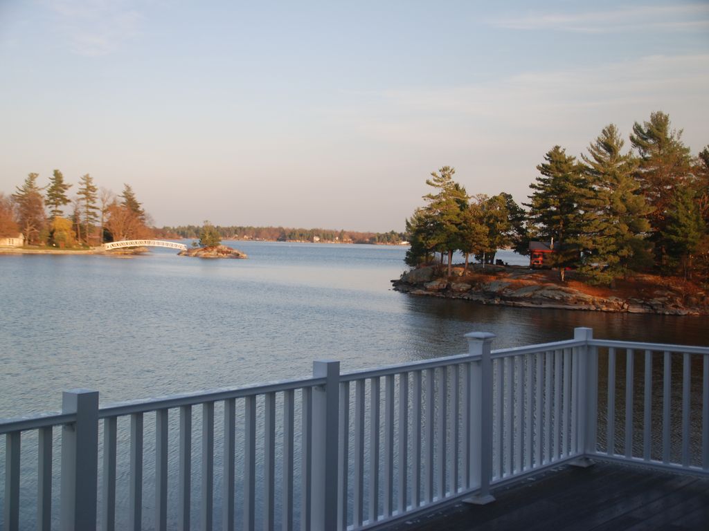 View of Goose Bay from the 12' x 25' deck.