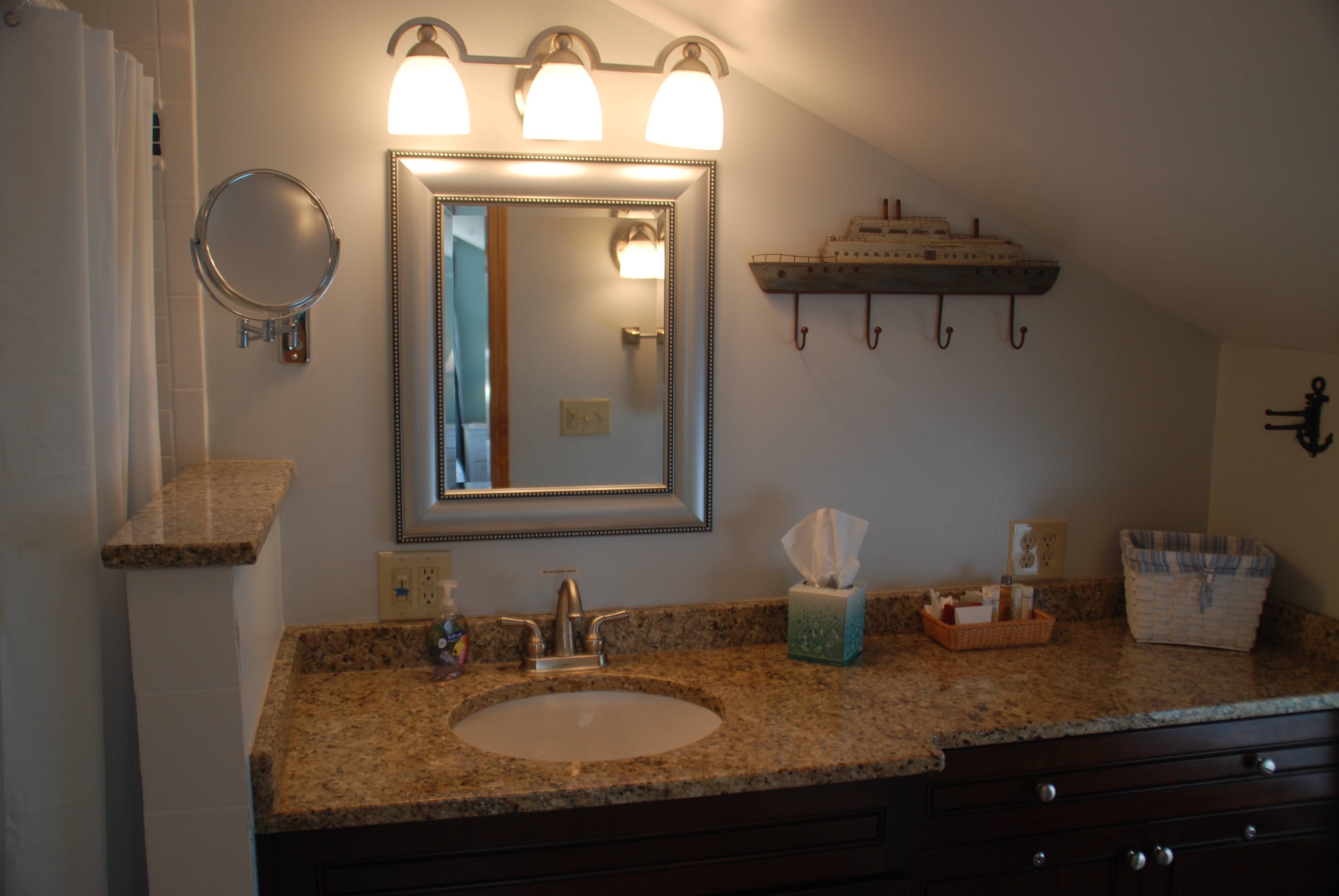 Master bath with walk in shower