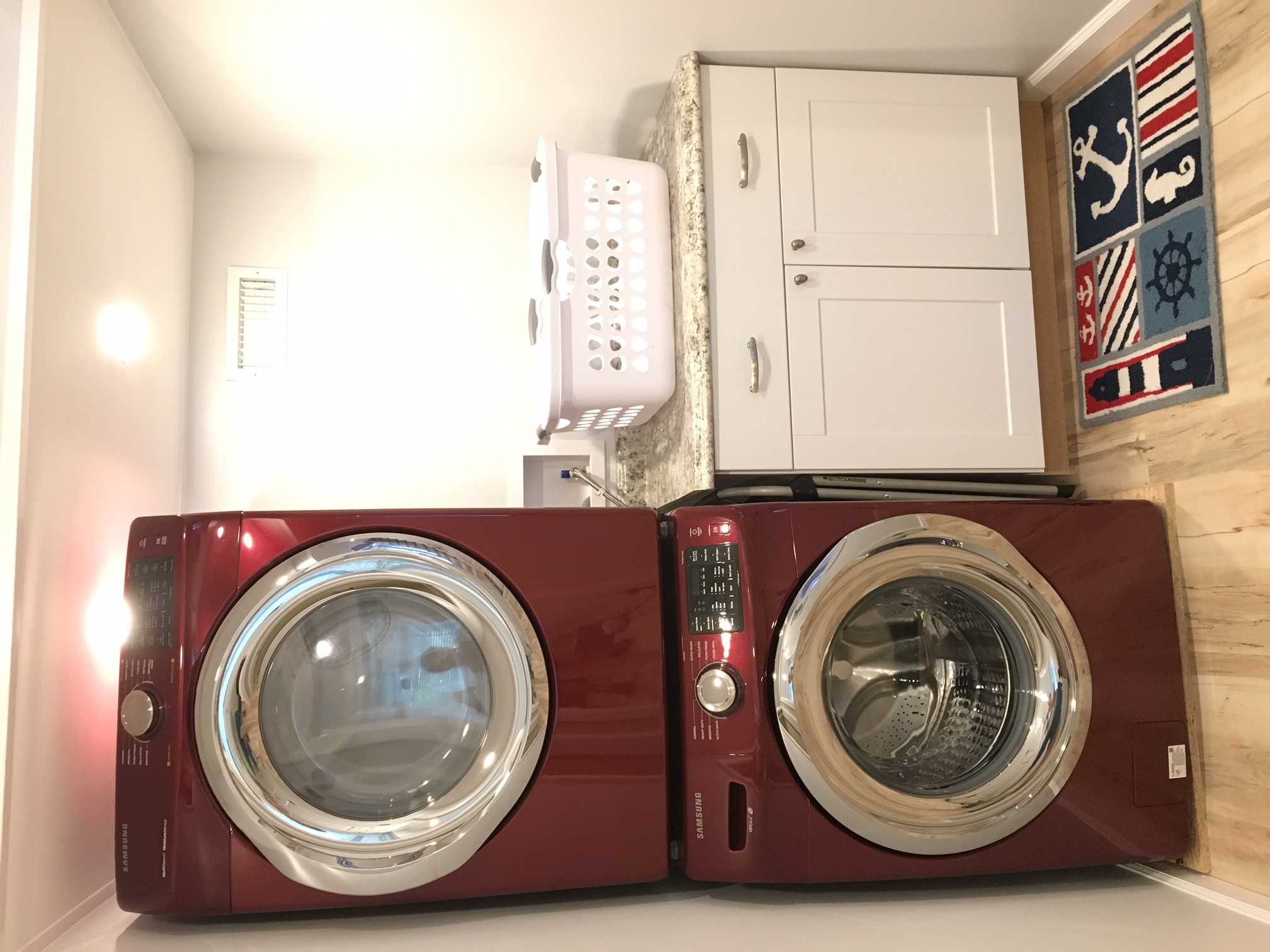 Lower level - laundry area