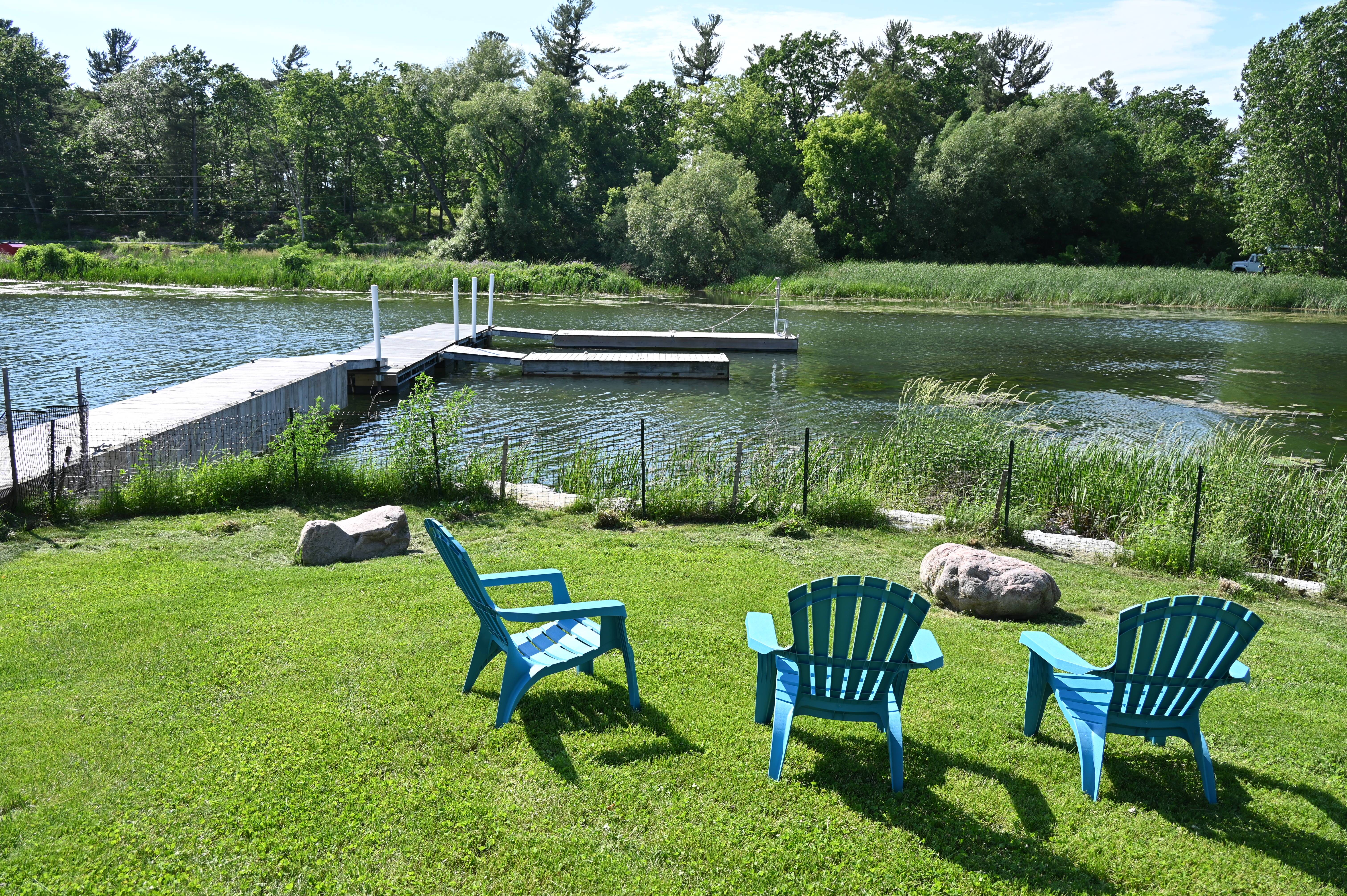 Relax down by the water